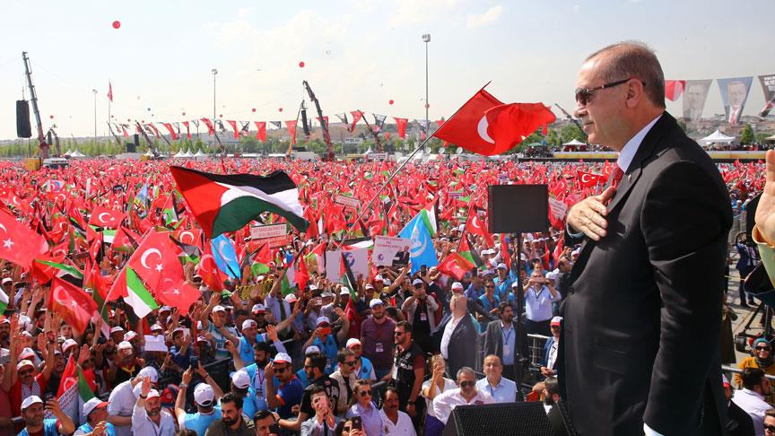 Cumhurbaşkanı Erdoğan: Bizim için Çanakkale neyse Kudüs de odur