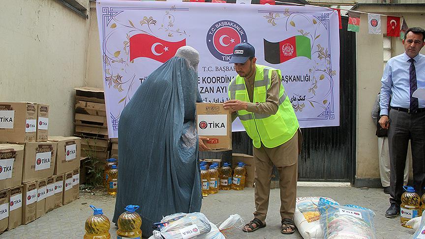 TİKA'dan Afganistan'a ramazan yardımı