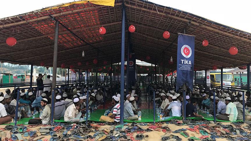 TİKA'dan Rohingya Müslümanlarına ramazanda gıda yardımı
