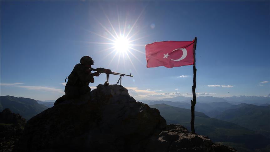 Mehmetçik Balkaya Dağları'nda teröristlere nefes aldırmıyor