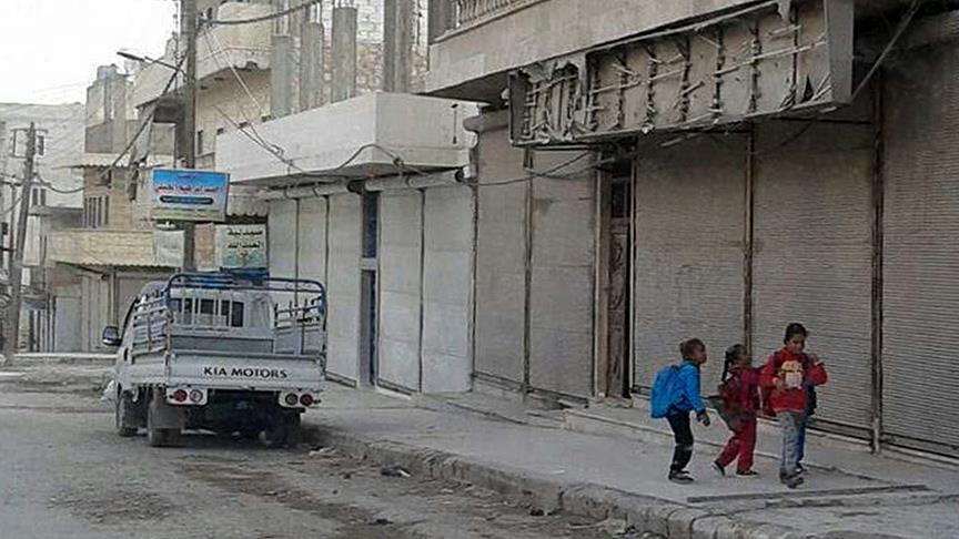 Shopkeepers in NW Syria stage strike over YPG/PKK abuse