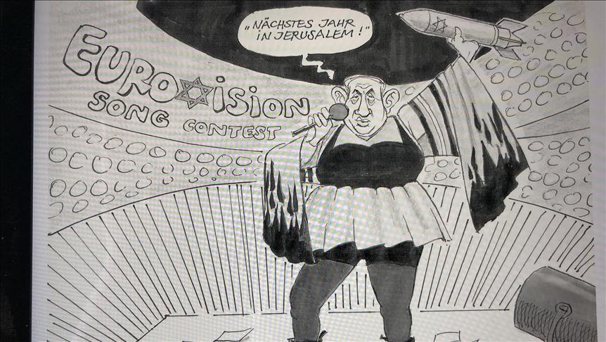 Kartunis Jerman dipecat setelah menggambar satire Netanyahu