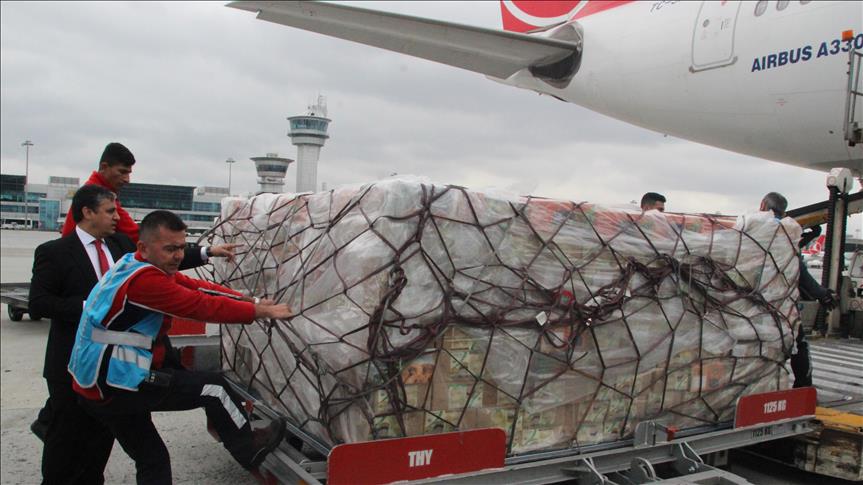 صادرات کالاهای افغانستان از طریق کریدور هوایی به ترکیه آغاز شد