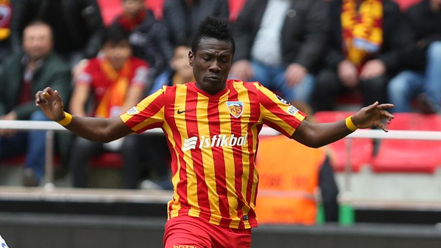 Kayserispor'un hayal kırıklığı: Asamoah Gyan