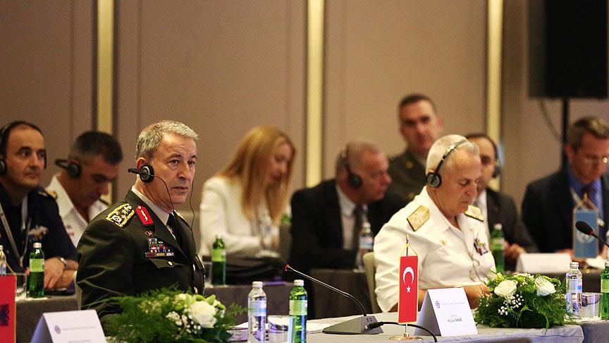 Orgeneral Akar 'Balkan Ülkeleri Genelkurmay Başkanları Konferansı'na katıldı