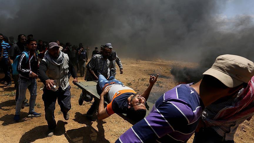 Demonstran Gaza yang terluka dirawat di Yordania