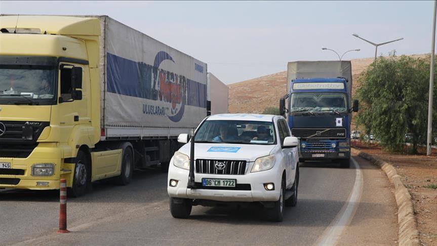 ООН направила в Сирию 25 грузовиков с гумпомощью