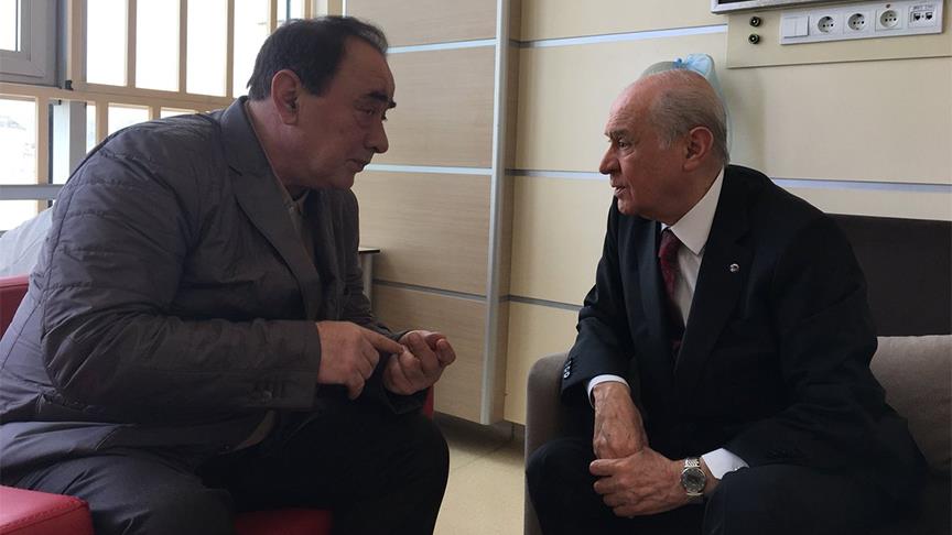 MHP Genel Başkanı Bahçeli'den Çakıcı'ya ziyaret
