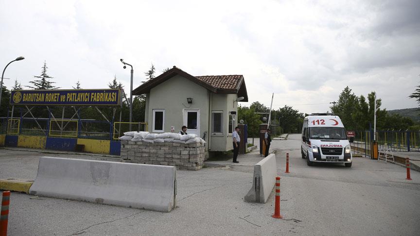 MKE Barutsan fabrikasında patlama