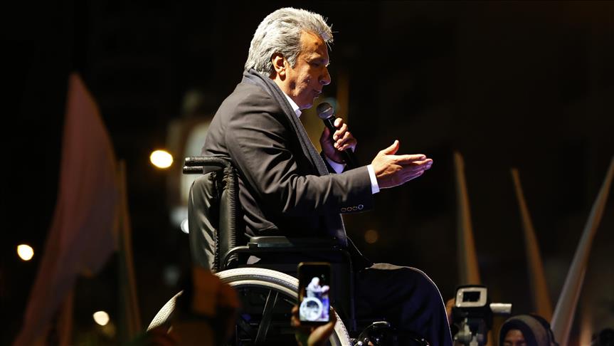 Lenín Moreno cumplió un año como presidente de Ecuador