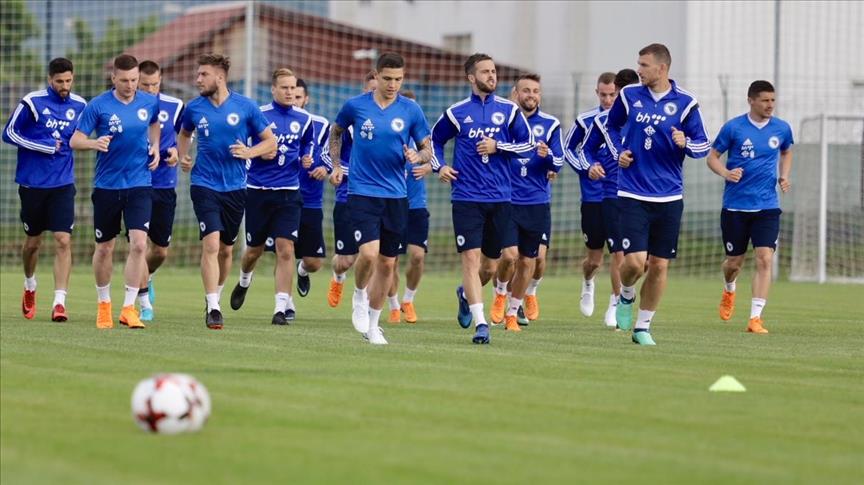 Fudbalska reprezentacija BiH obavila prvi trening