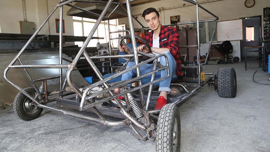 Hurdalardan Go Kart Araci Tasarladilar