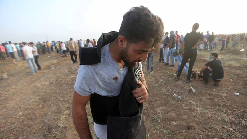 Корреспондент АА ранен на границе Газы