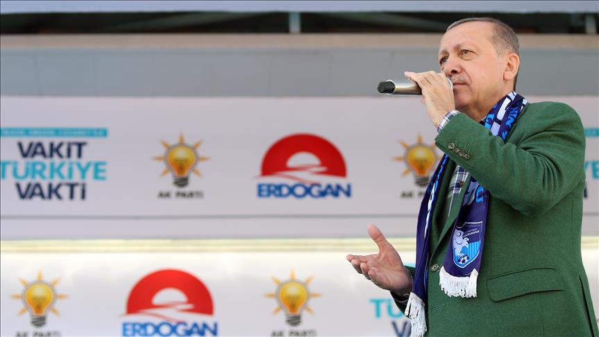 Serokomar Erdogan: "Hoste di rê da dewam dike"