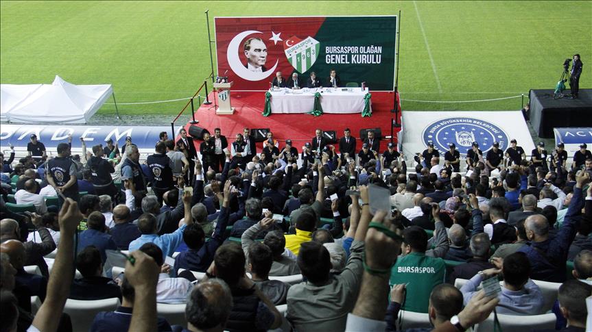 Bursaspor Kulübünün kongresi başladı 
