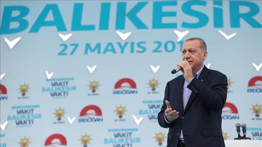 Turkish president slams opposition’s election promises