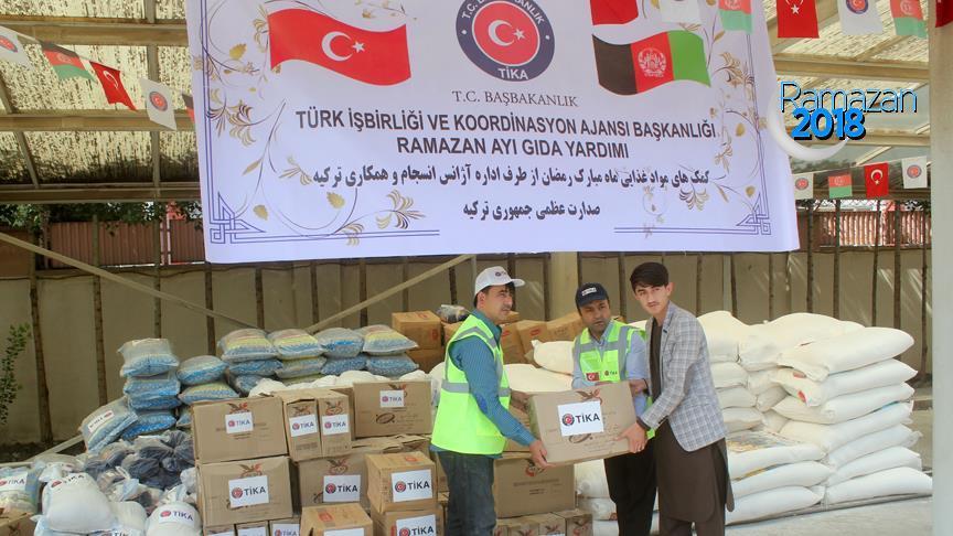 Turkish aid agency helps 600 families in Afghanistan 