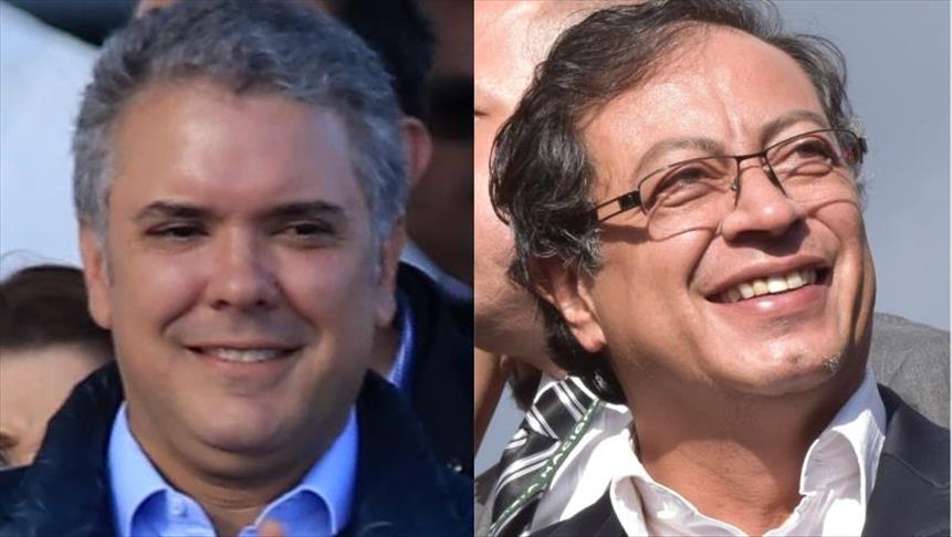 Duque y Petro avanzan a segunda vuelta en las elecciones de Colombia