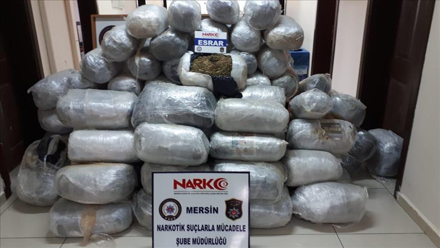 Turquie: 400 kg de marijuana saisies à Mersin
