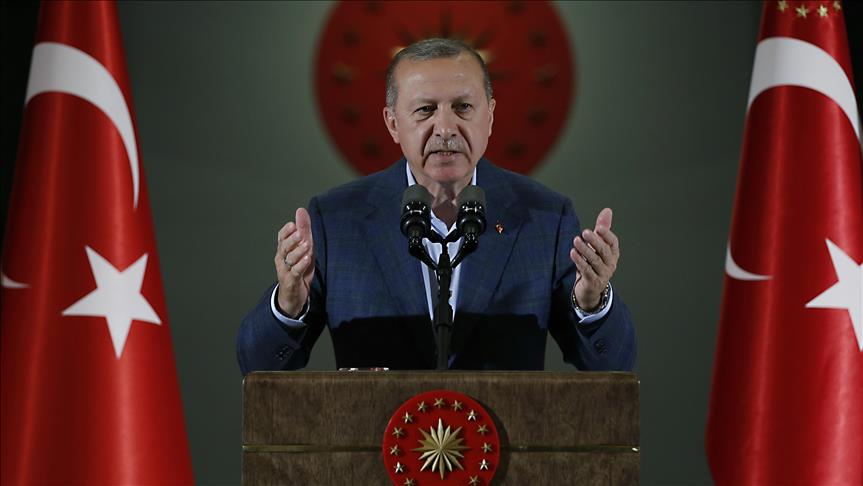 Erdoğan'dan Türk Hava Kuvvetlerine kutlama mesajı