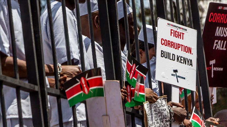 Image result for images of corruption in kenya