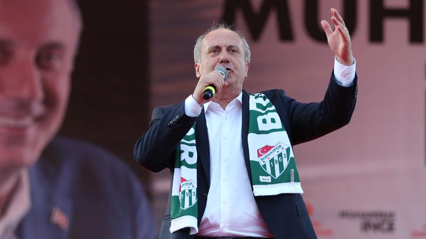 CHP'nin cumhurbaşkanı adayı İnce: Atıl olan sanayiyi devreye sokacağız
