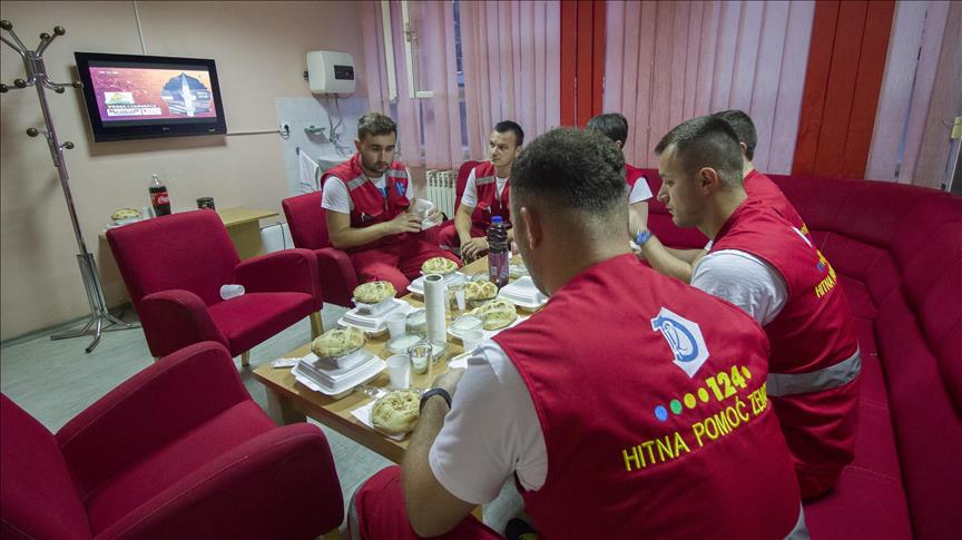 Iftar za uposlenike Službe hitne medicinske pomoći Zenica