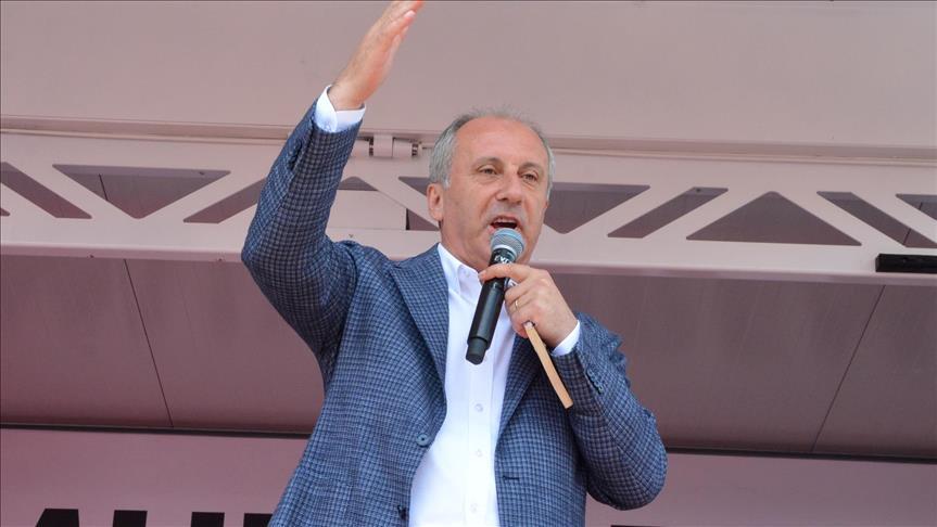 CHP'nin cumhurbaşkanı adayı İnce: İlk olarak OHAL'i kaldıracağız