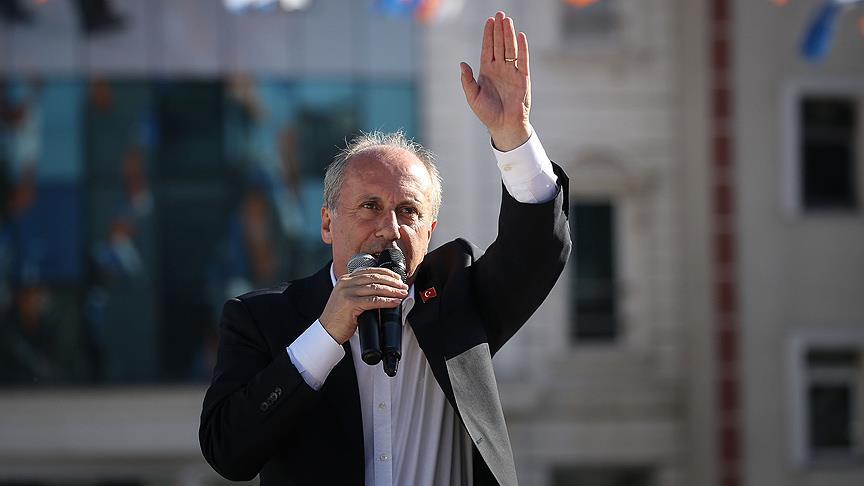 CHP'nin cumhurbaşkanı adayı İnce: Türkiye'ye demokrasi getireceğiz