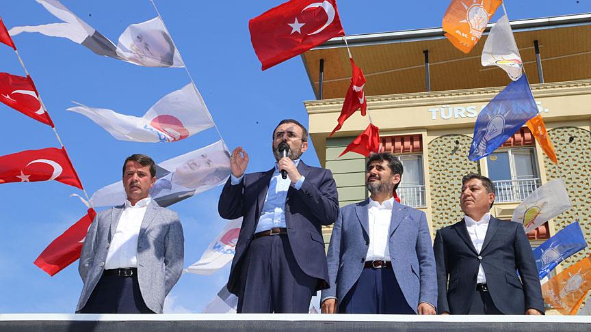 AK Parti Sözcüsü Ünal: Avrupa'da, Amerika'da bizim kaybetmemiz için kampanyalar yürütüyorlar