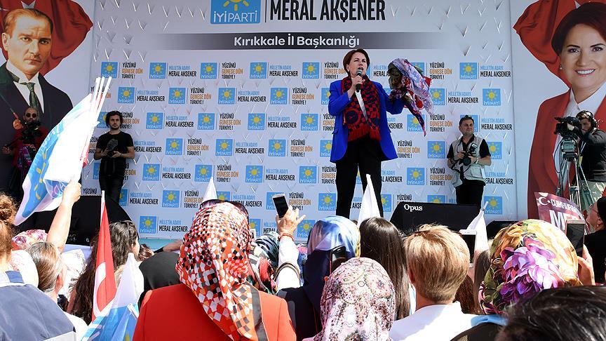 İYİ Parti Genel Başkanı Akşener: Adaleti ve insanların rahat nefes almasını sağlayacağız