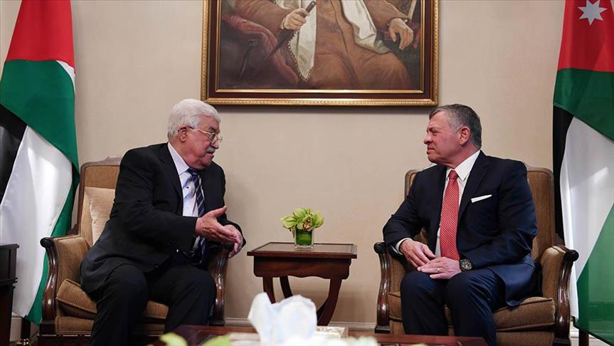 Palestine’s Abbas, Jordan king talk region developments