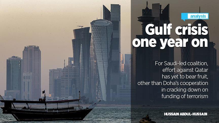 Gulf crisis one year on