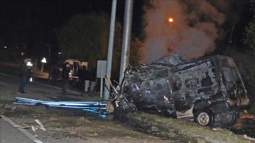 Seis refugiados muertos en un accidente de tráfico en Grecia