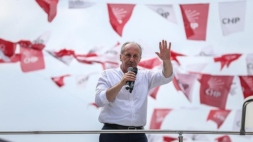 CHP'nin Cumhurbaşkanı adayı İnce: 81 milyonun Cumhurbaşkanı olmak istiyorum