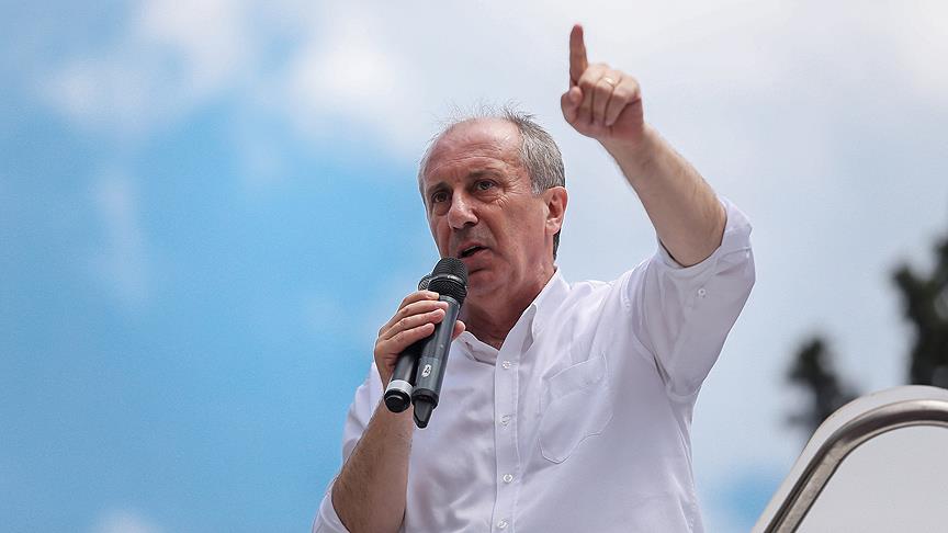 CHP'nin cumhurbaşkanı adayı İnce: Kanal İstanbul'u yapmayacağım