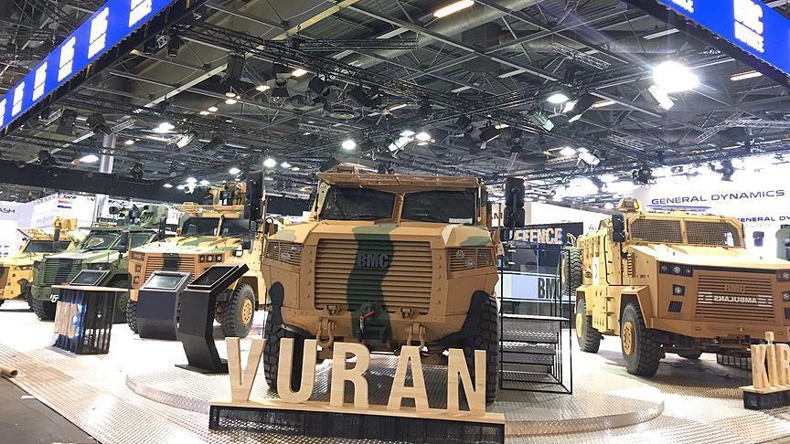 Turkey's armored vehicles to debut in Paris fair