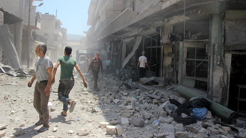 Авиудар по сирийскому Идлибу, 17 погибших