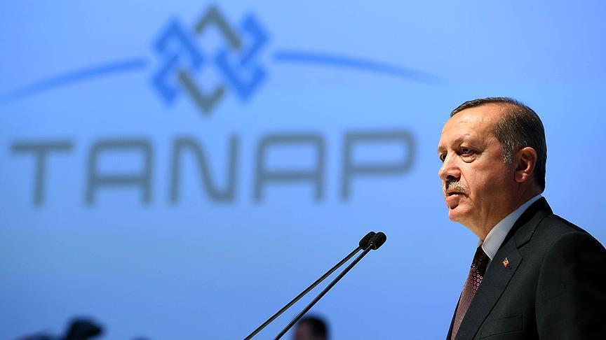 Erdogan to inaugurate TANAP pipeline in central Turkey