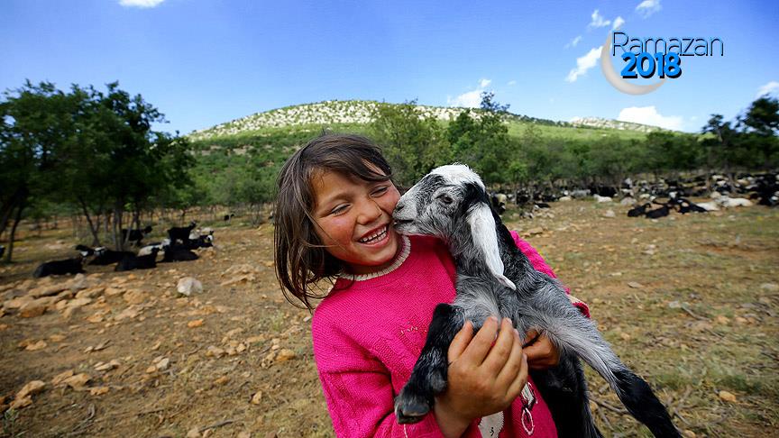 Yörüklerin kıl çadırında ramazan 
