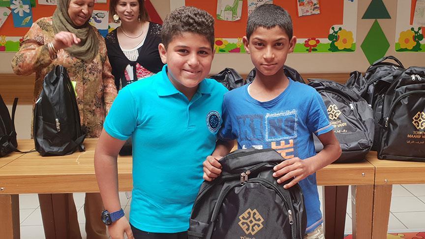Maarif Vakfı bayram öncesi Tunuslu yetim çocukları sevindirdi
