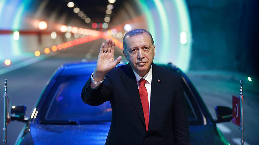 Cumhurbaşkanı Erdoğan: Ovit Tüneli stratejik öneme sahip