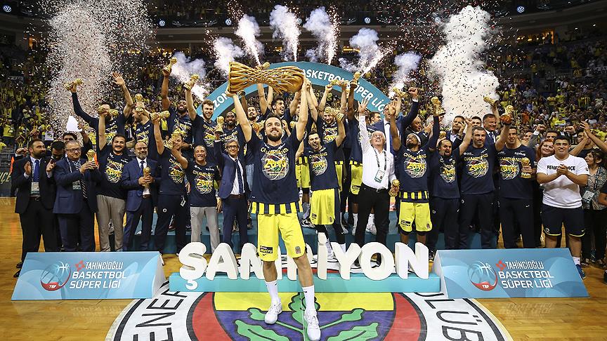 Fenerbahçe potada 9. kez şampiyon