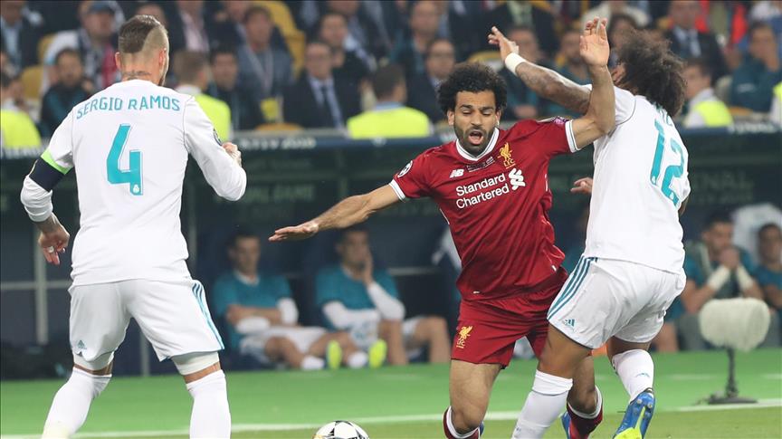 Salah realizó su primer entrenamiento colectivo luego de su lesión