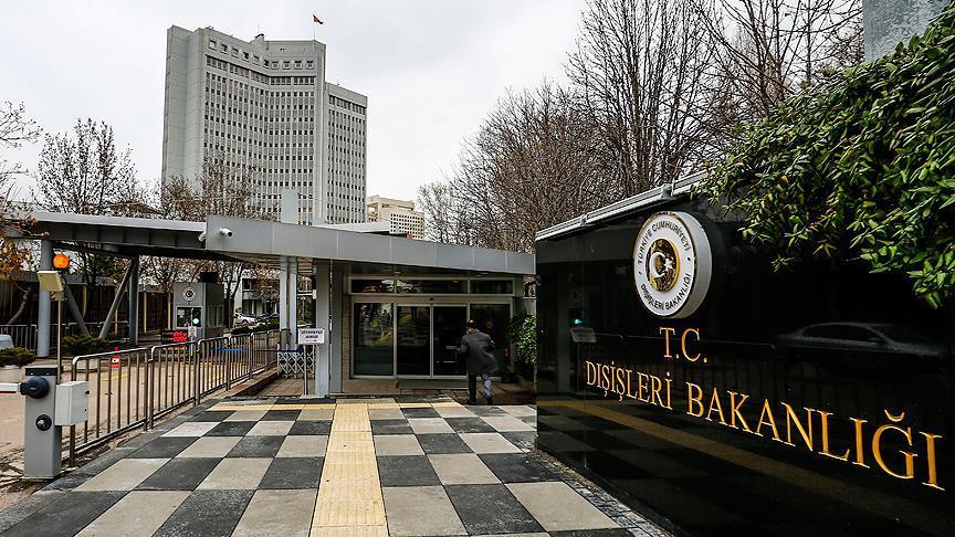 Dışişleri Bakanlığı: Katliamın faillerinin hesap vermeleri sağlanmalı