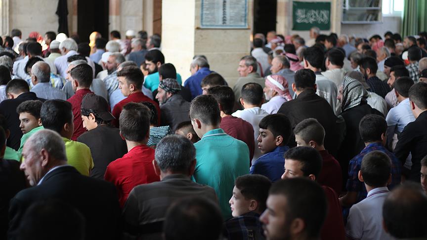 YPG/PKK'dan temizlenen Afrin'de Ramazan Bayramı