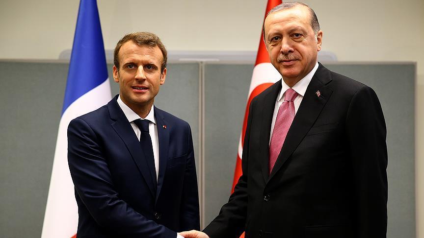 Эрдоган и Макрон обсудили Сирию и борьбу с терроризмом