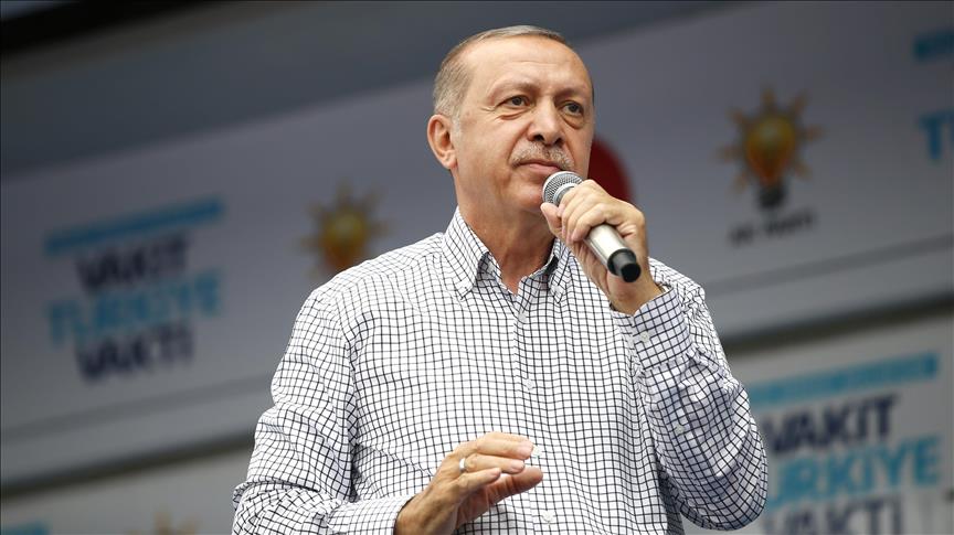 Turkey expects 40M tourists in 2018: President Erdogan
