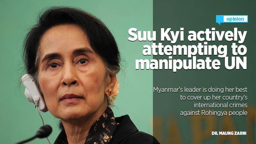 Suu Kyi actively attempting to manipulate UN