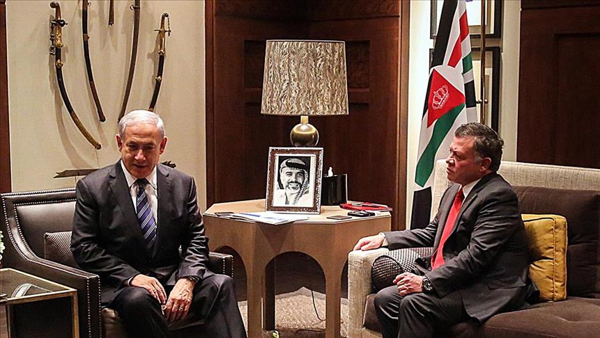 Jordan’s king, Israeli PM hold discussions in Amman